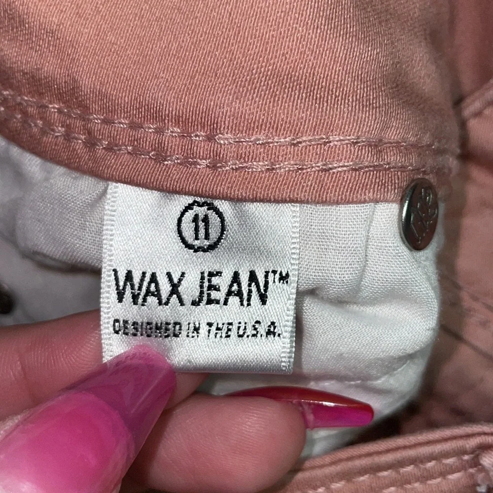 Wax Jean Baby Pink Skinny Jeans - Size 11 - Picture 6 of 8